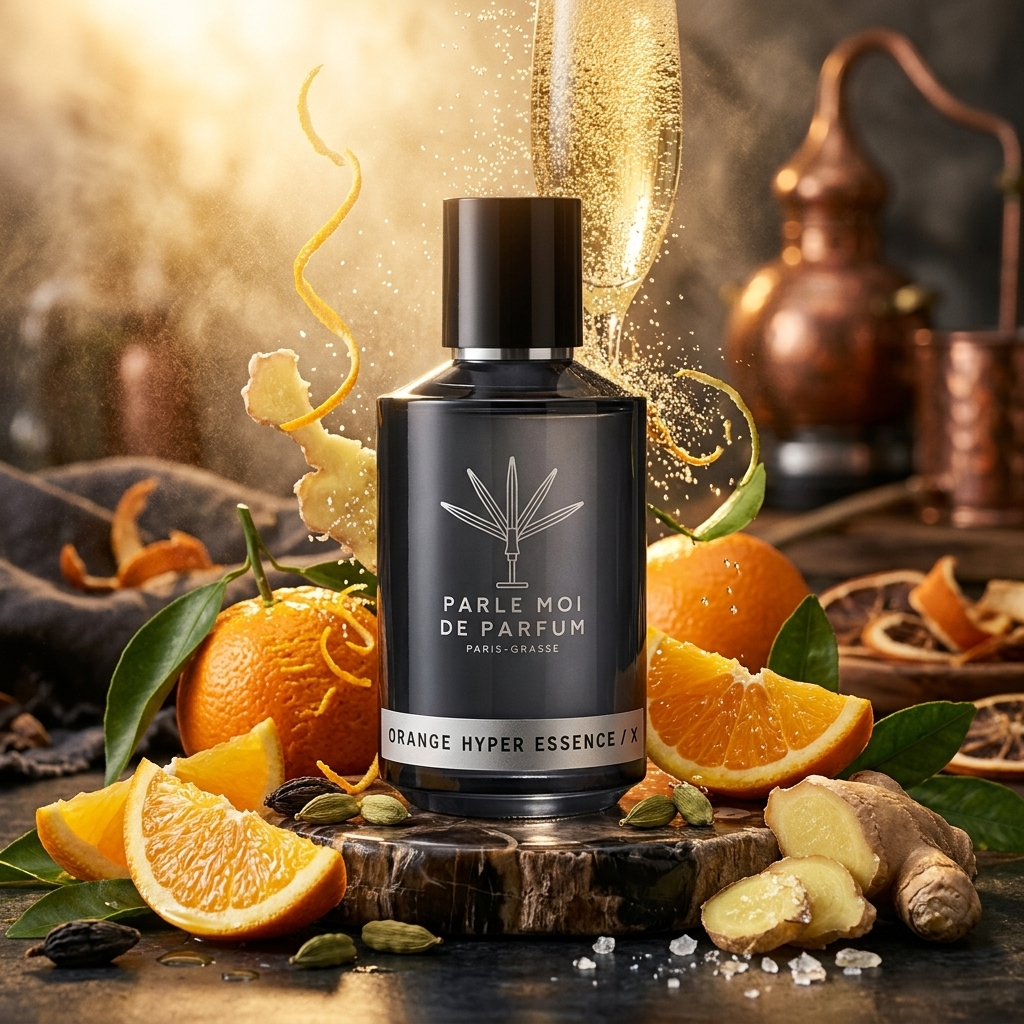 Atmospheric scene of Orange Hyper Essence/X by Parle Moi de Parfum