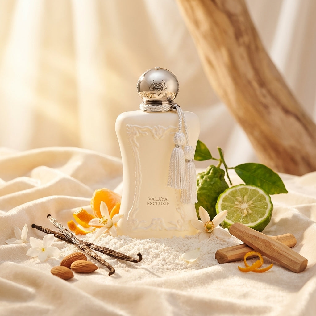 Atmospheric scene of Valaya Exclusif by Parfums de Marly