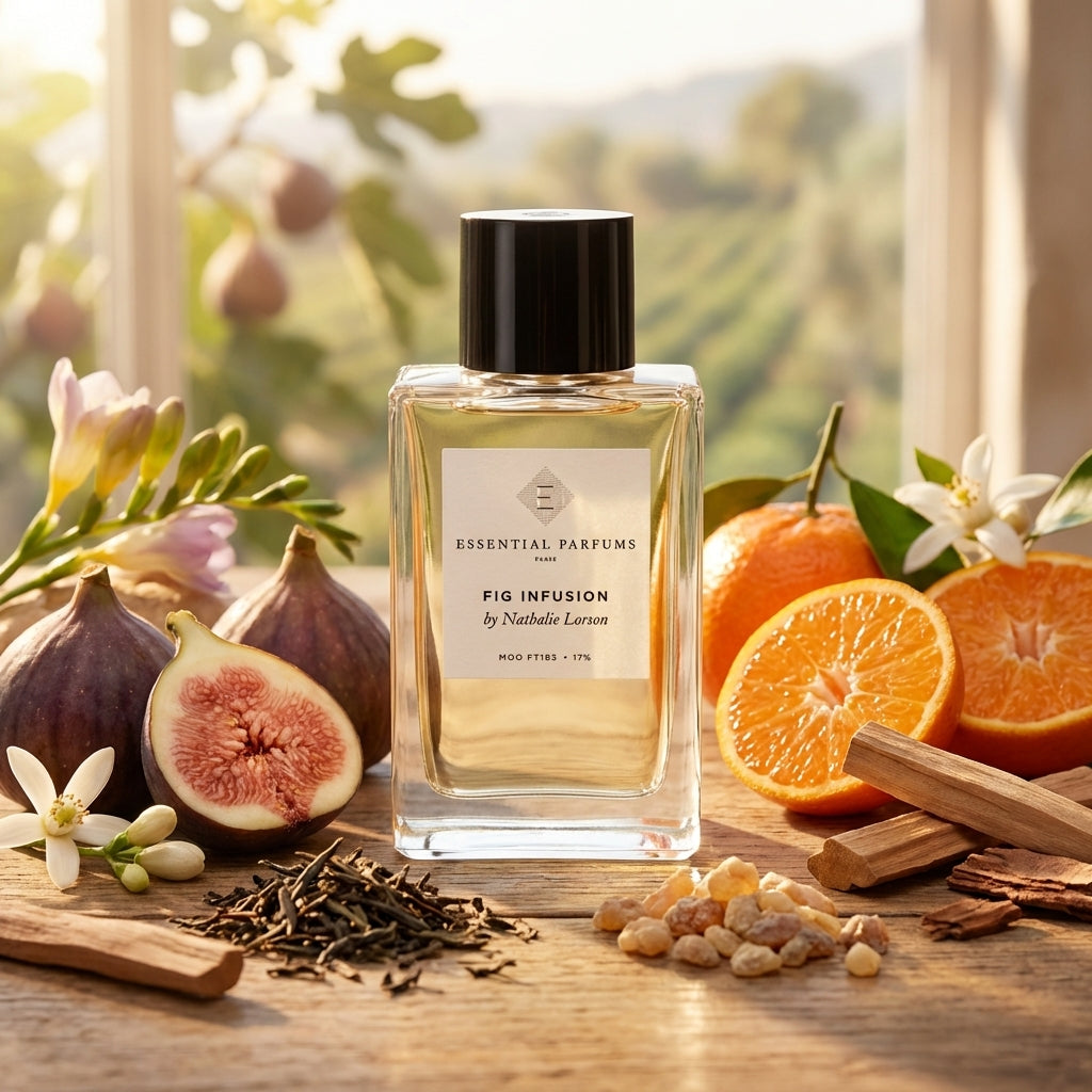 Atmospheric scene of Fig Infusion by Essential Parfums