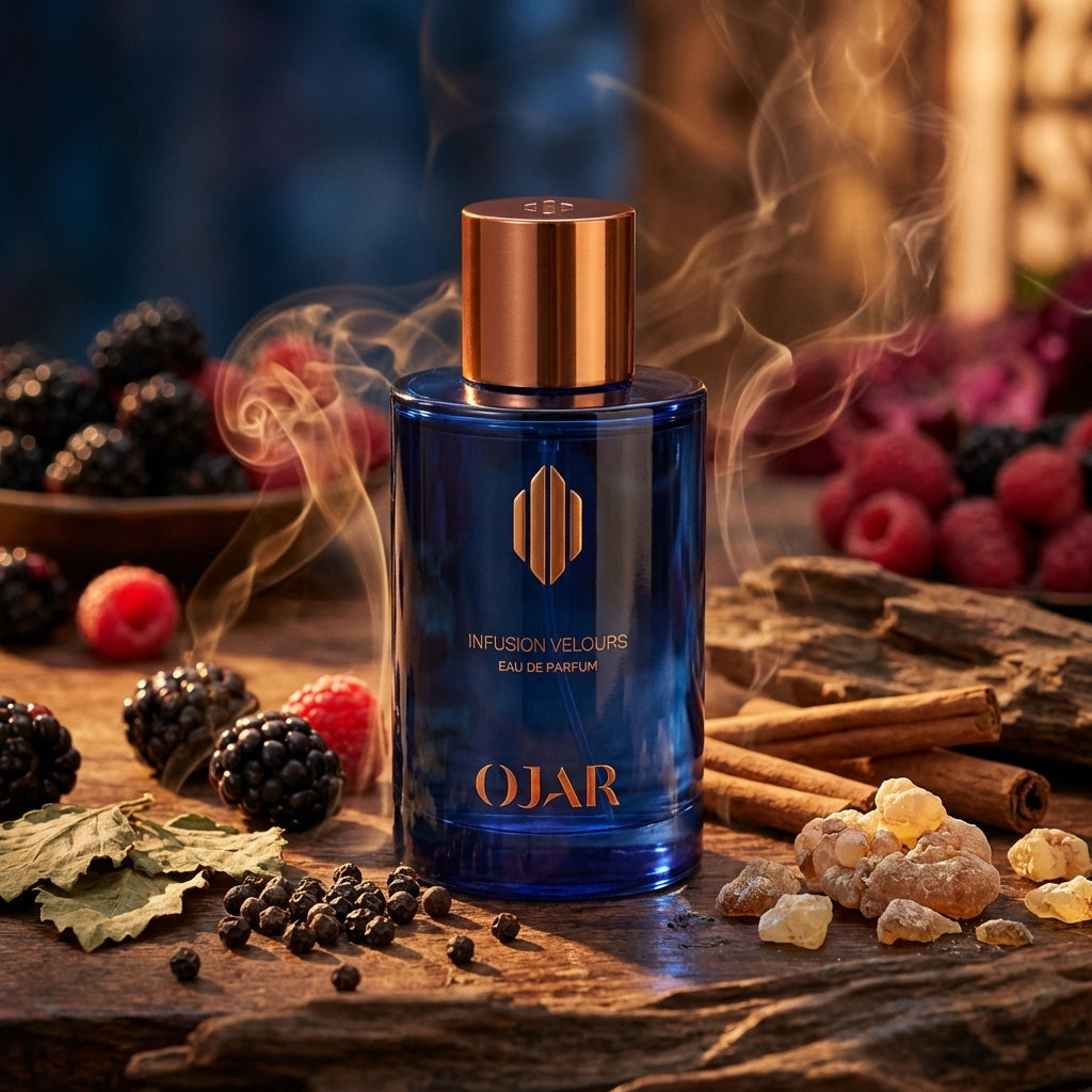 Atmospheric scene of Infusion Velours by Ojar
