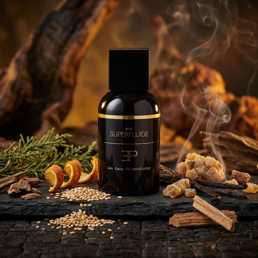 Atmospheric scene of Oud by Les Eaux Primordiales