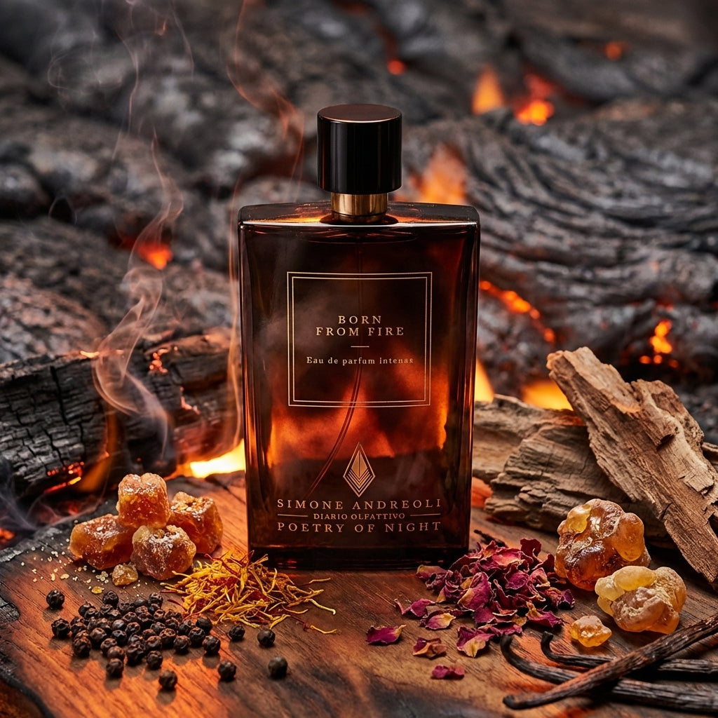 Atmospheric scene of Born from Fire by Simone Andreoli