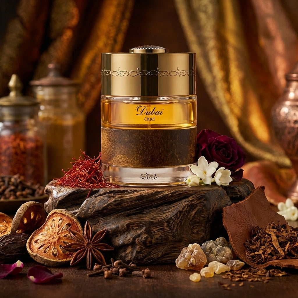Atmospheric scene of Oud by Spirit of Dubai