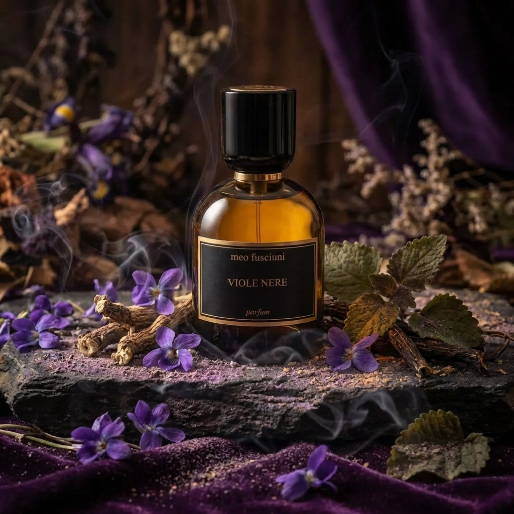 Atmospheric scene of Viole Nere by Meo Fusciuni