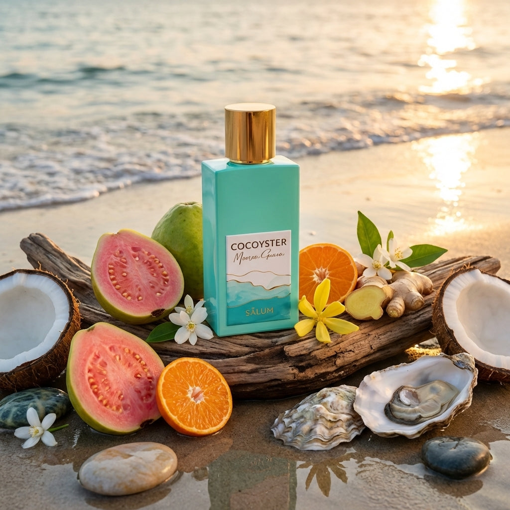 Atmospheric scene of Cocoyster Moorea Guava by Sãlum