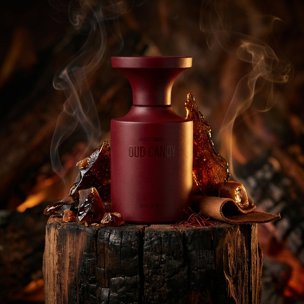 Atmospheric scene of Oud Candy by Borntostandout