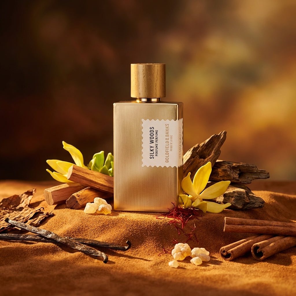 Atmospheric scene of Silky Woods by Goldfield & Banks