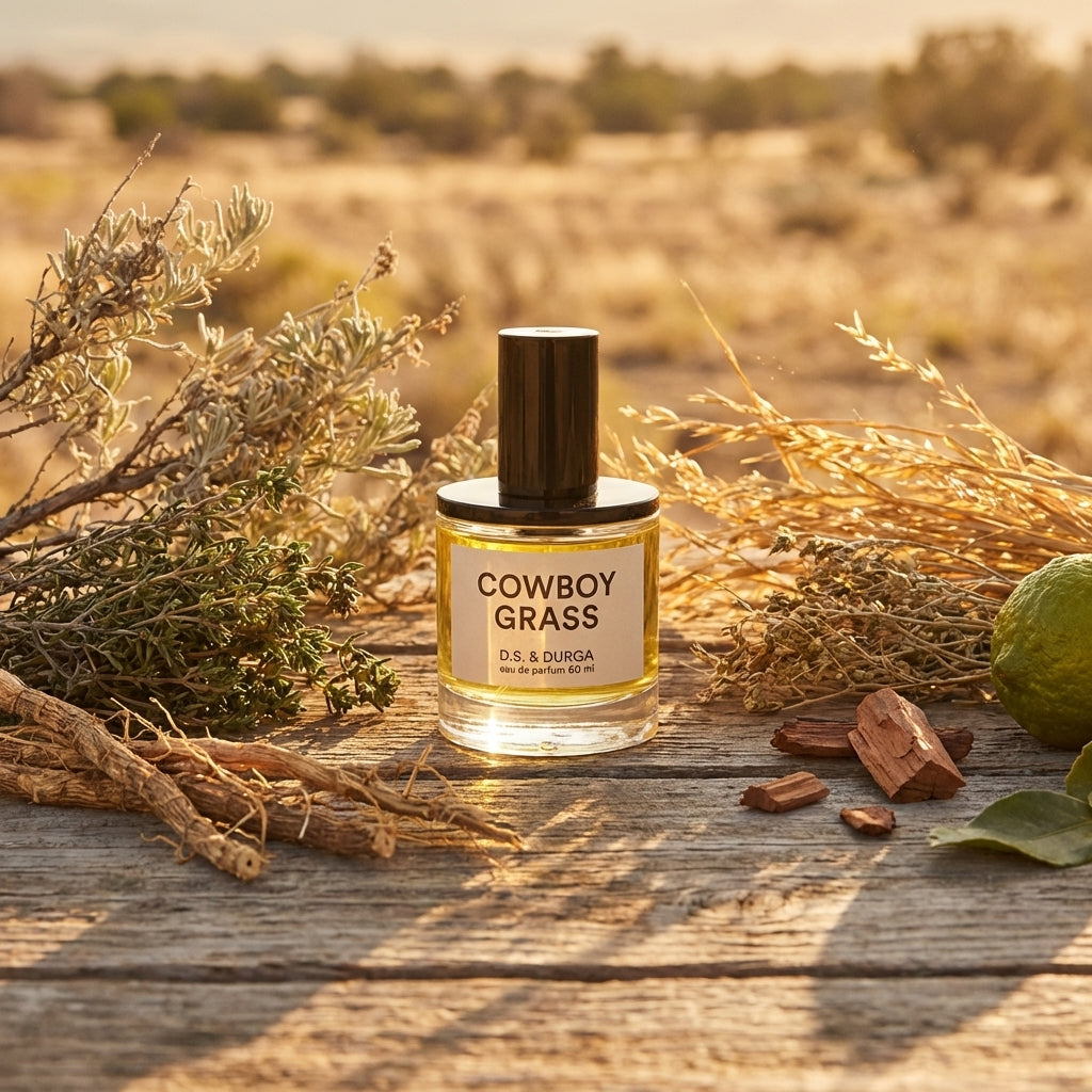 Atmospheric scene of Cowboy Grass by D.S. & Durga