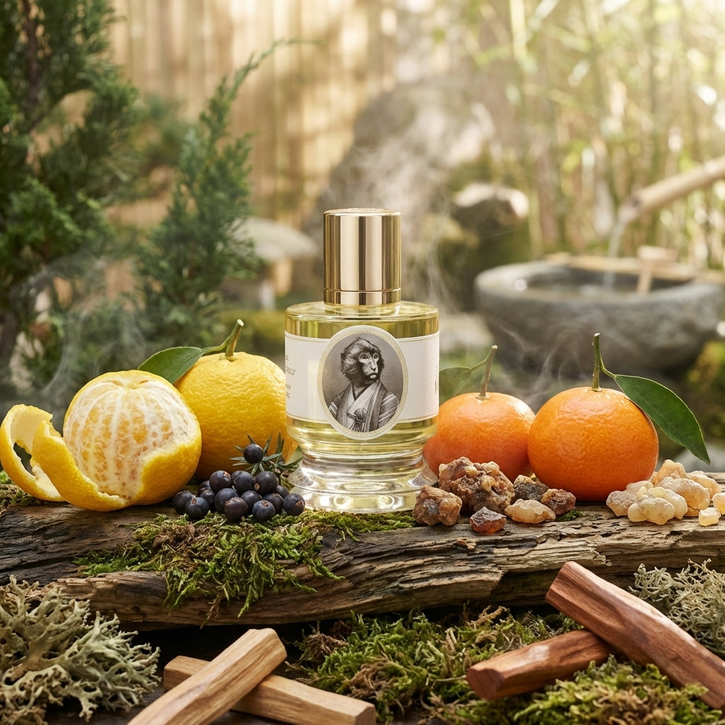 Atmospheric scene of Macaque Yuzu Edition by Zoologist