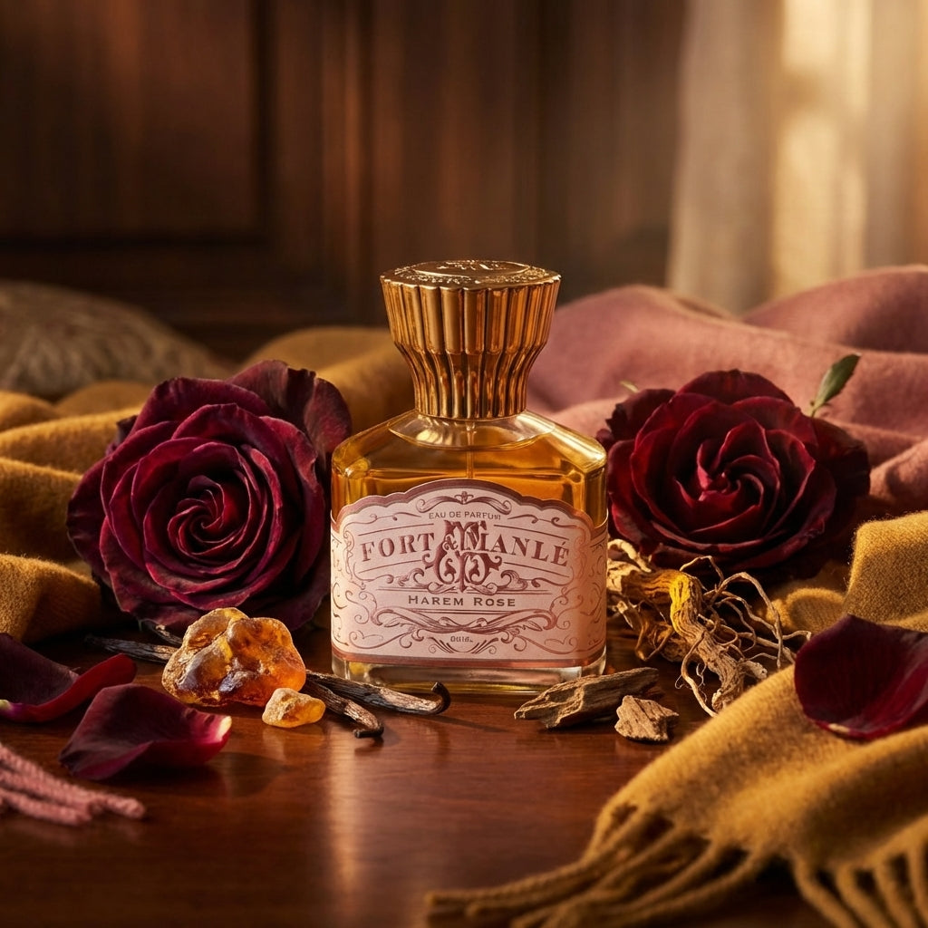 Atmospheric scene of Harem Rose by Fort & Manlé