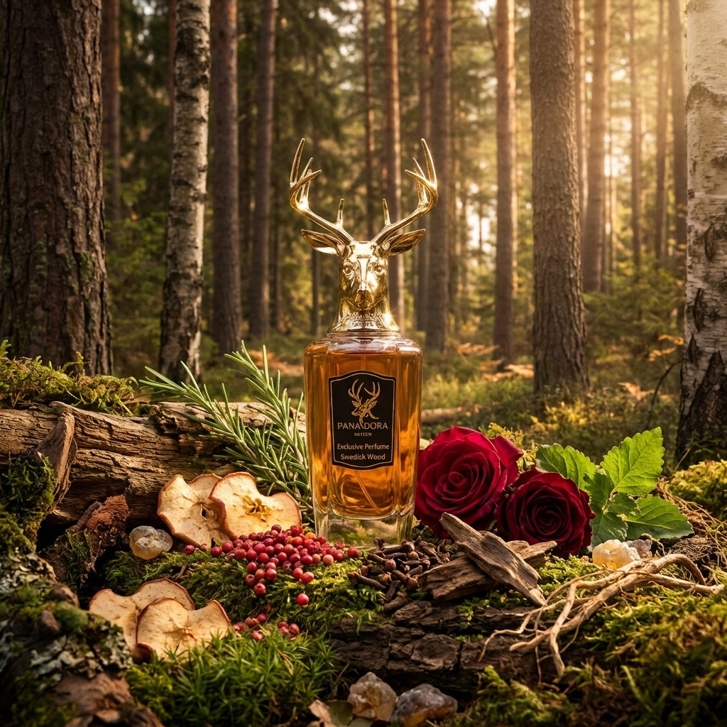 Atmospheric scene of Swedish Wood by Pana Dora
