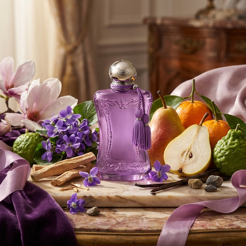 Atmospheric scene of Palatine by Parfums de Marly