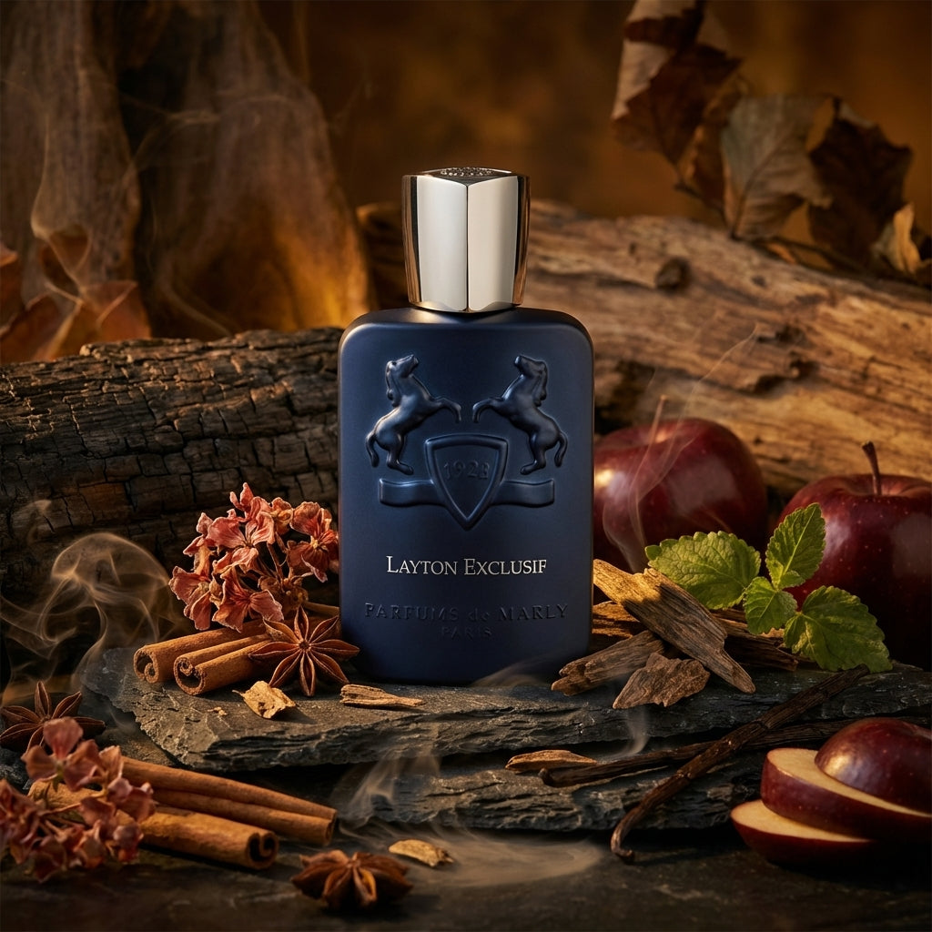Atmospheric scene of Layton Exclusif by Parfums de Marly