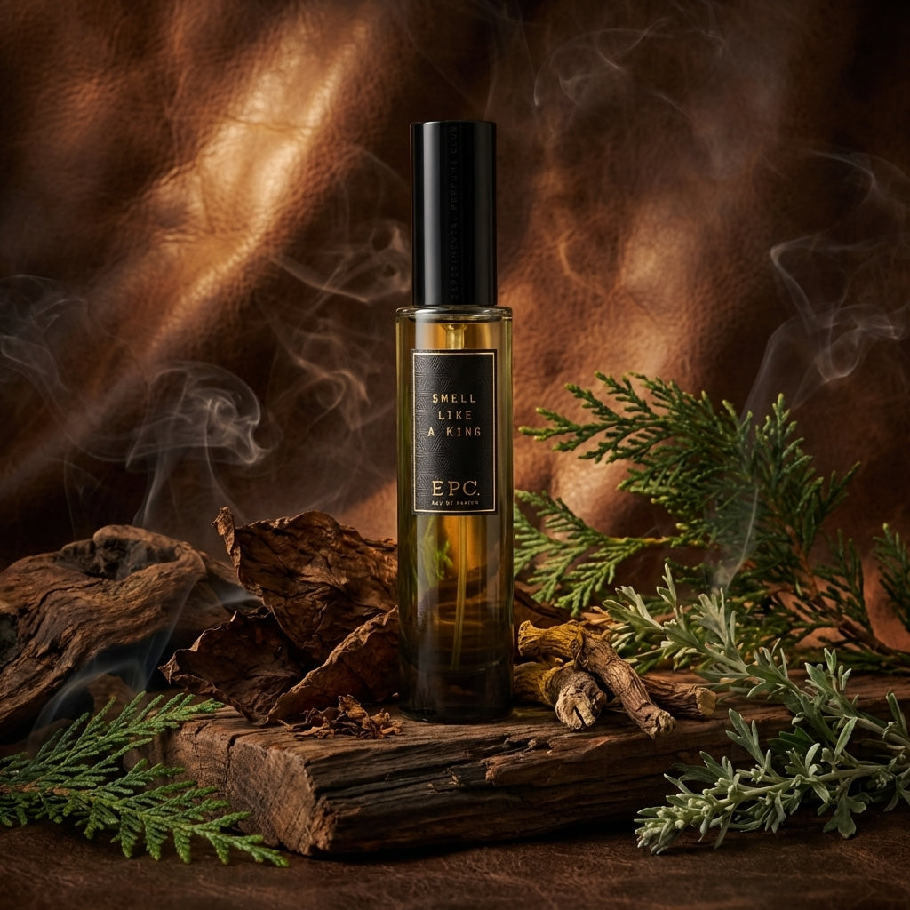 Atmospheric scene of Smell Like A King by Experimental Perfume Club