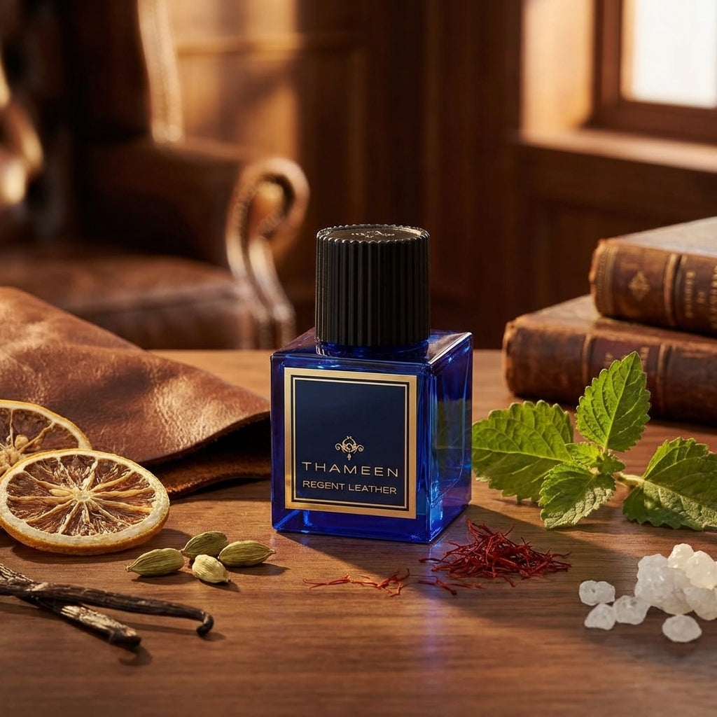 Atmospheric scene of Regent Leather by Thameen