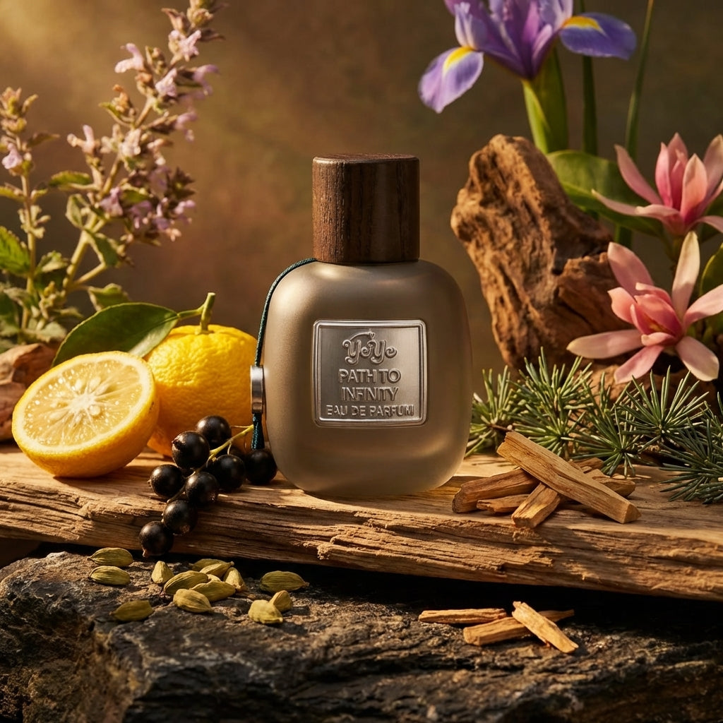 Atmospheric scene of Path to infinity by YeYe Parfums