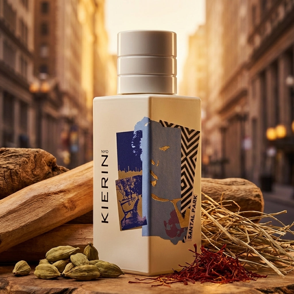 Atmospheric scene of Santal Sky by Kierin NYC