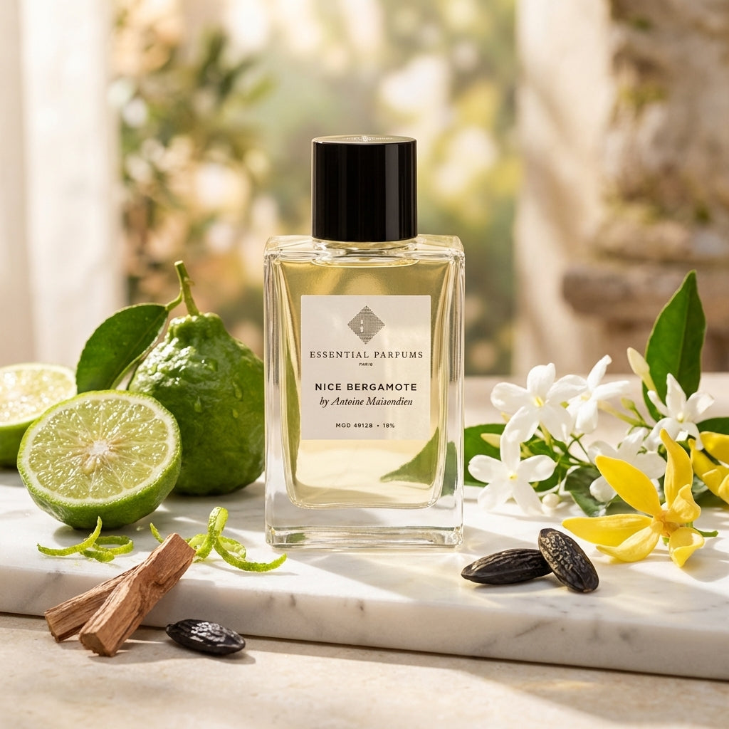 Atmospheric scene of Nice Bergamote by Essential Parfums
