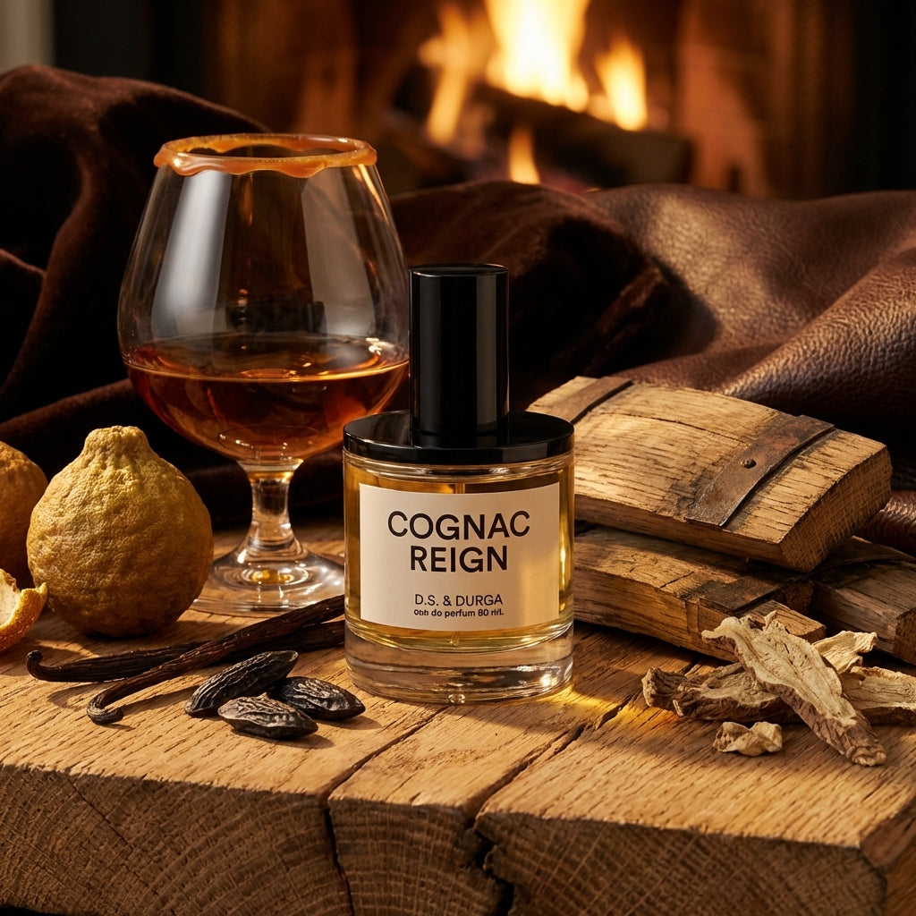 Atmospheric scene of Cognac Reign by D.S. & Durga