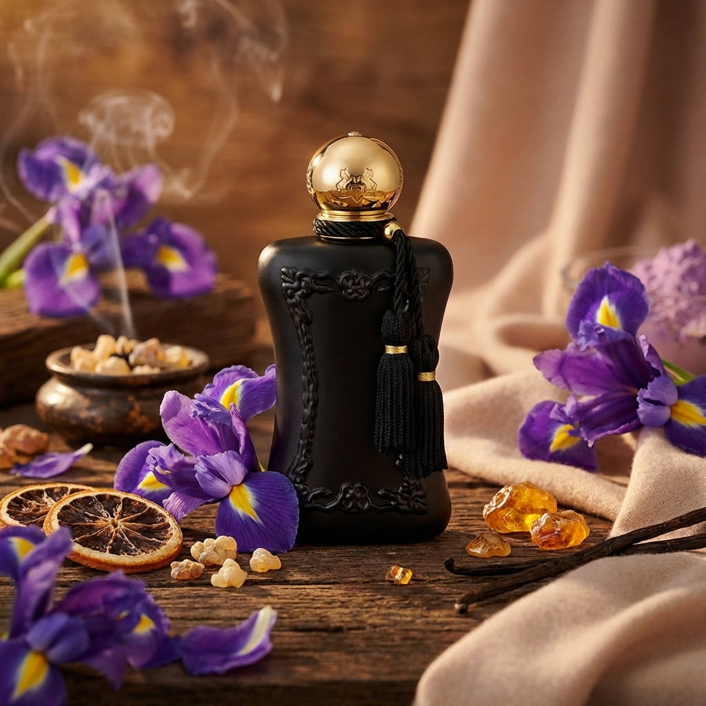 Atmospheric scene of Athalia by Parfums de Marly