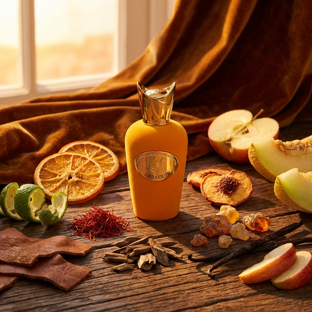 Atmospheric scene of Erba Oud by Sospiro