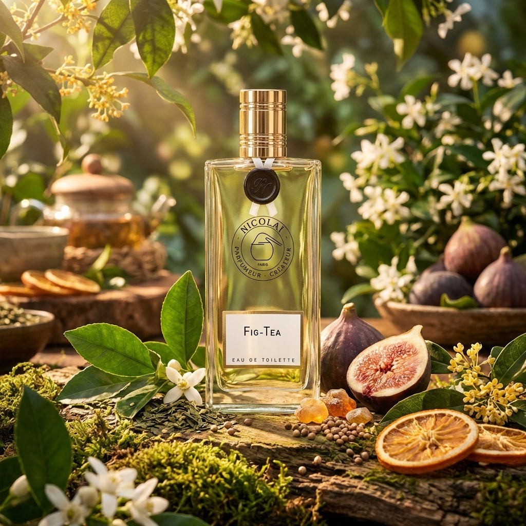 Atmospheric scene of Fig-Tea by Nicolaï