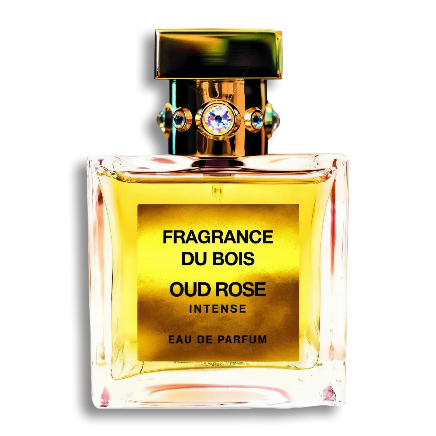 Product shot of Oud Rose Intense by Fragrance Du Bois