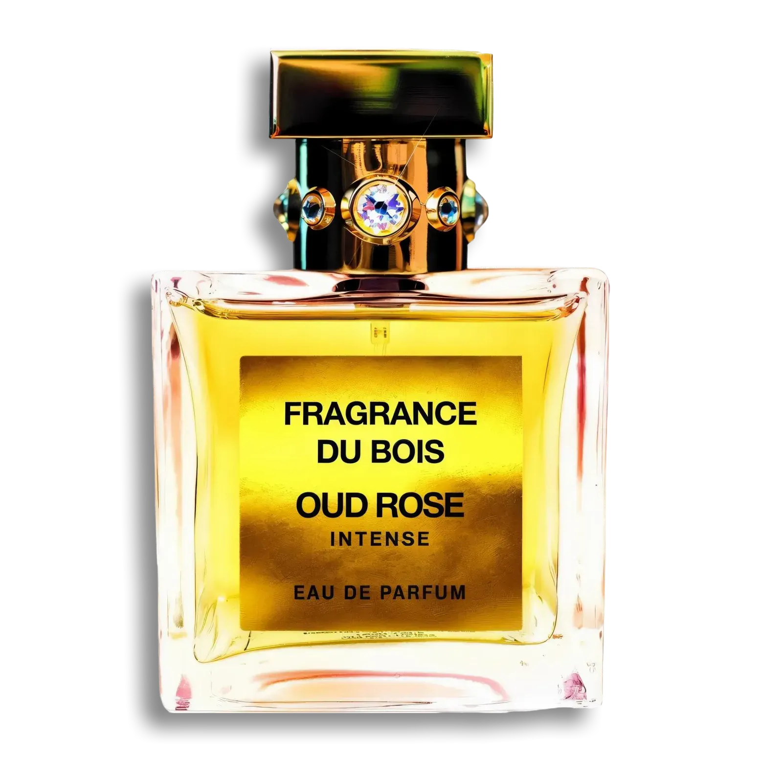 Product shot of Oud Rose Intense by Fragrance Du Bois