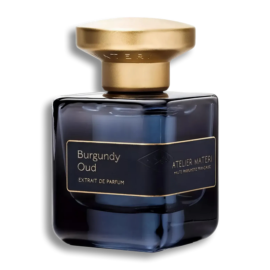 Product shot of Burgundy Oud by Atelier Materi