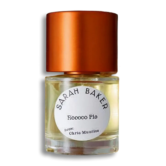 Product shot of Rococo Pie by Sarah Baker
