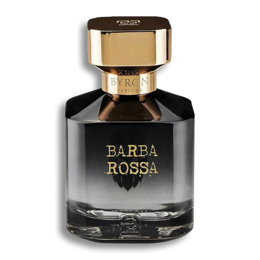 Product shot of Barba Rossa by Byron Parfums