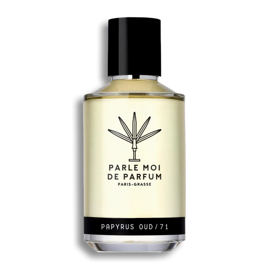 Product shot of Papyrus Oud/71 by Parle Moi de Parfum