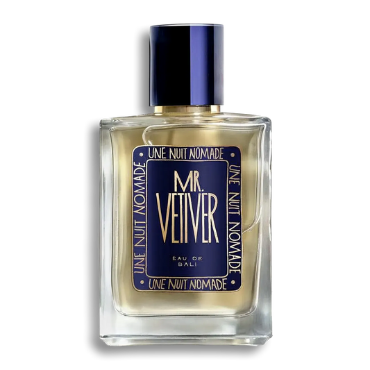 Product shot of Mr Vetiver by Une Nuit Nomade