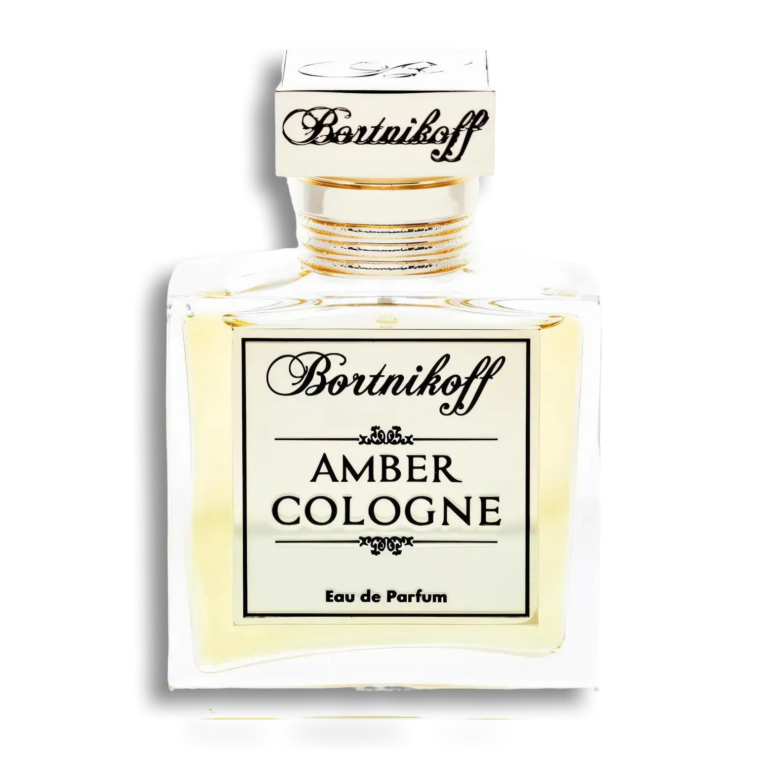 Product shot of Amber Cologne by Bortnikoff
