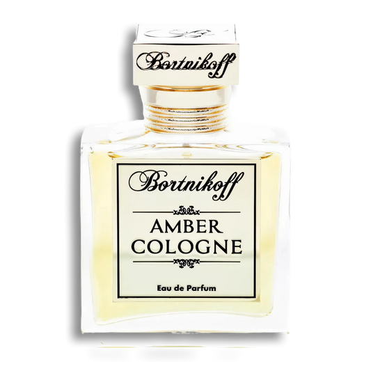 Product shot of Amber Cologne by Bortnikoff