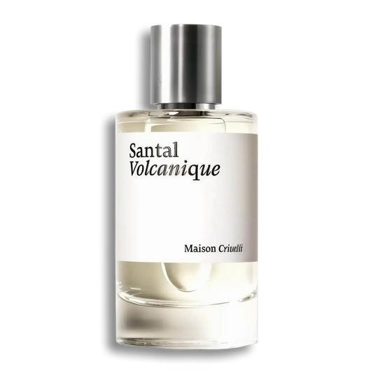 Product shot of Santal Volcanique by Maison Crivelli