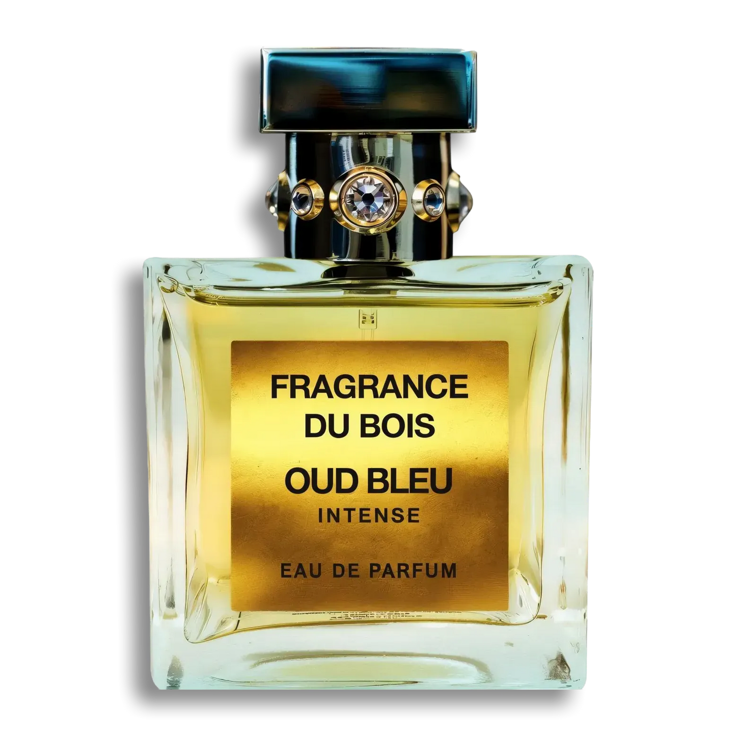 Product shot of Oud Bleu Intense by Fragrance Du Bois