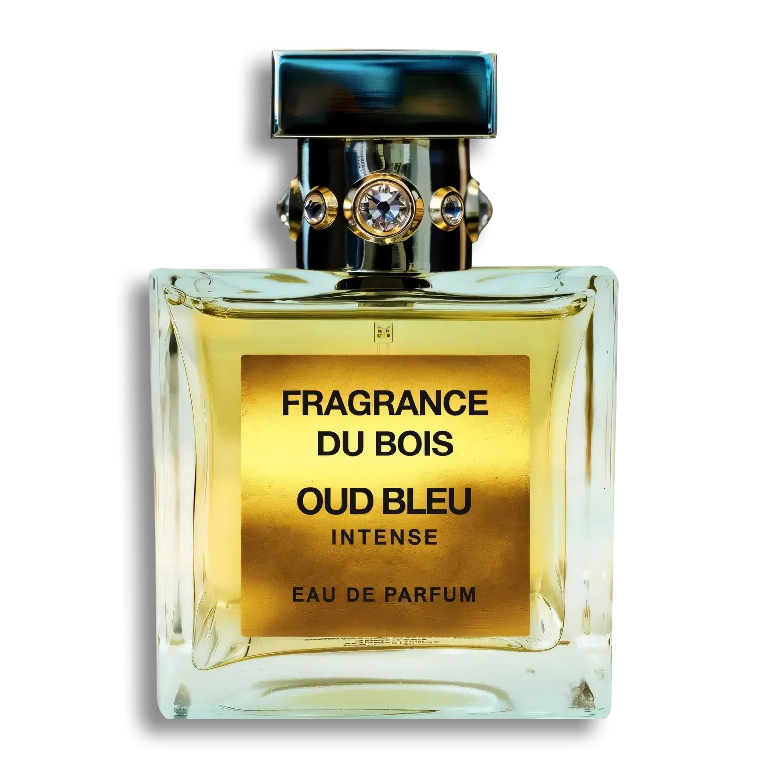 Product shot of Oud Bleu Intense by Fragrance Du Bois
