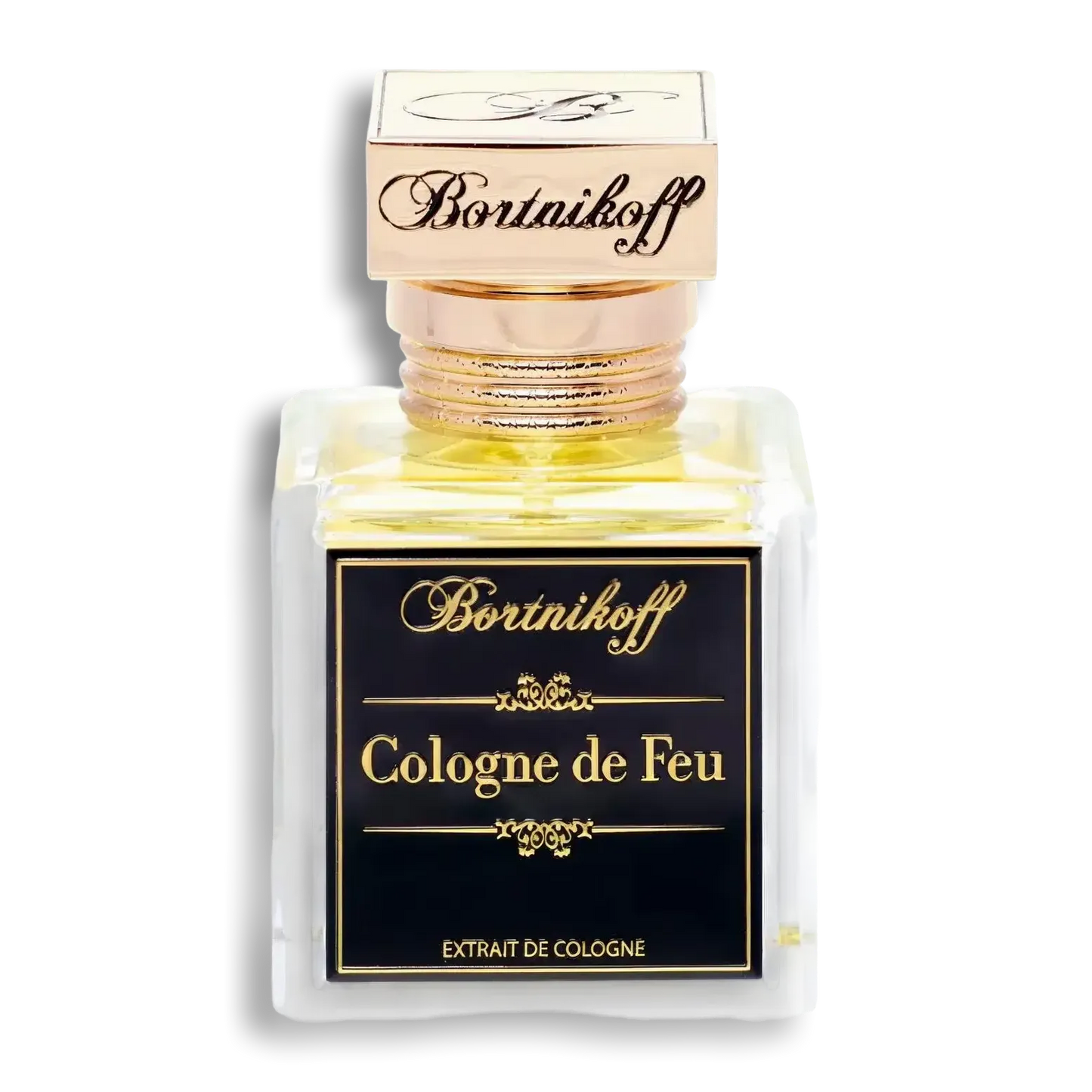 Product shot of Cologne de Feu by Bortnikoff
