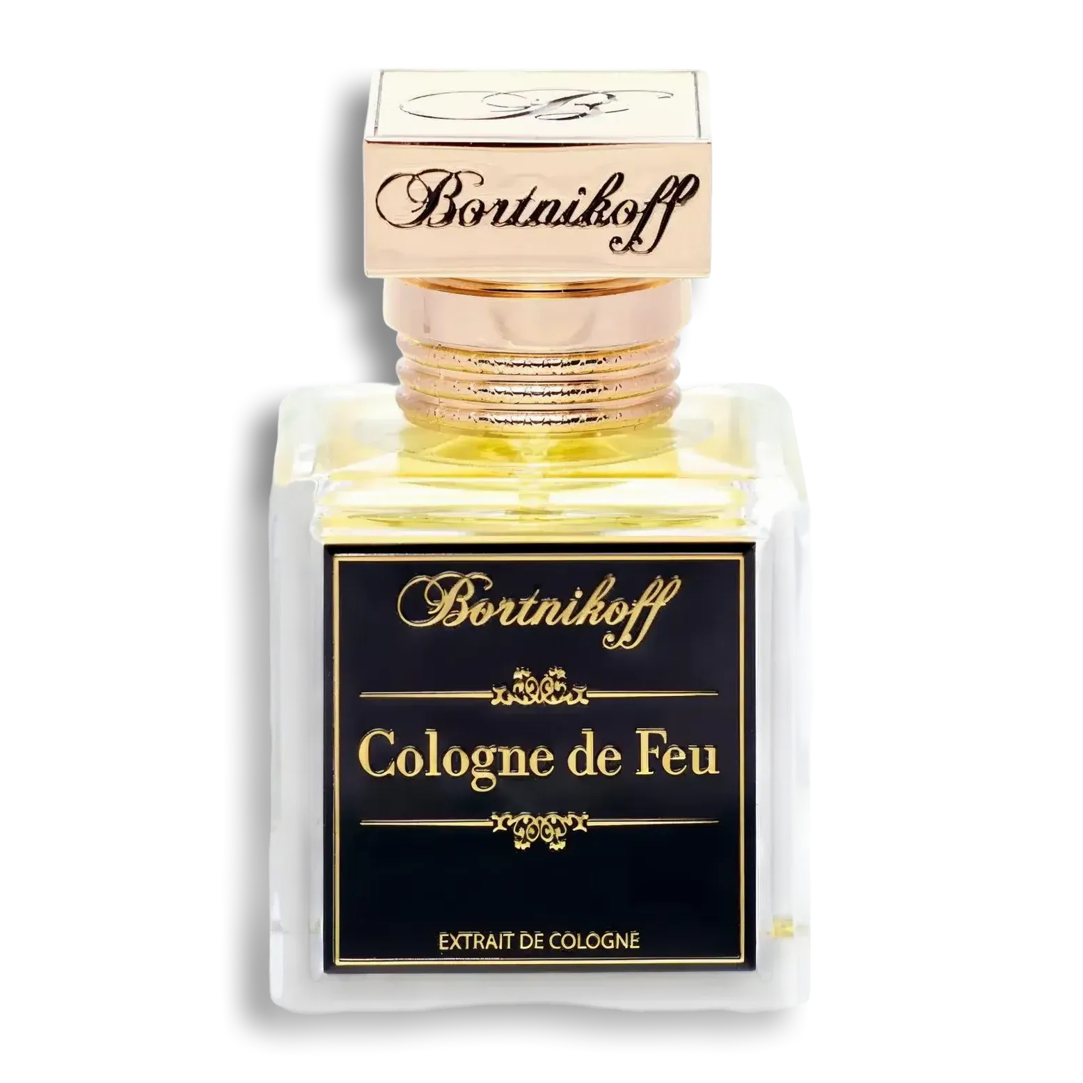 Product shot of Cologne de Feu by Bortnikoff