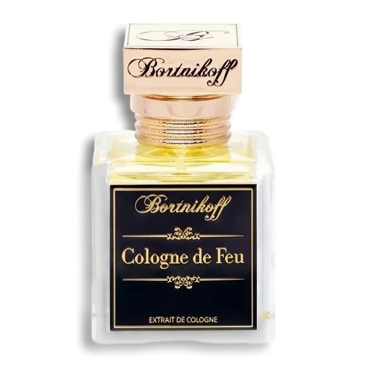 Product shot of Cologne de Feu by Bortnikoff