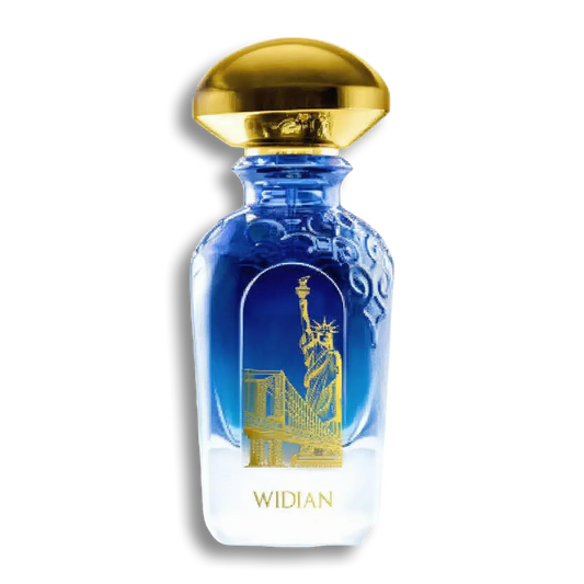 Product shot of New York Eau de Parfum by Widian