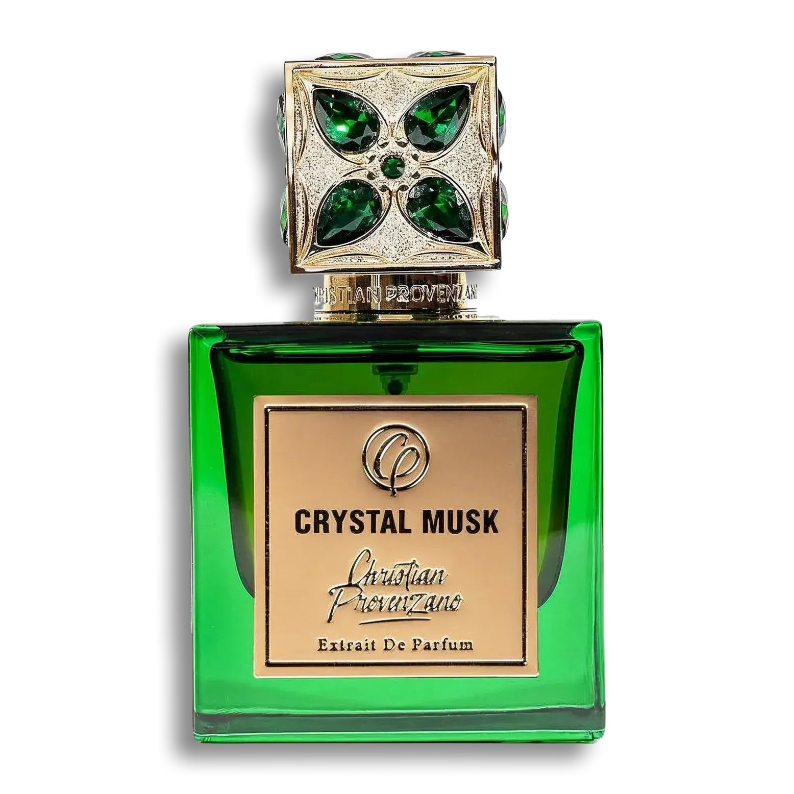 Product shot of Crystal Musk by Christian Provenzano