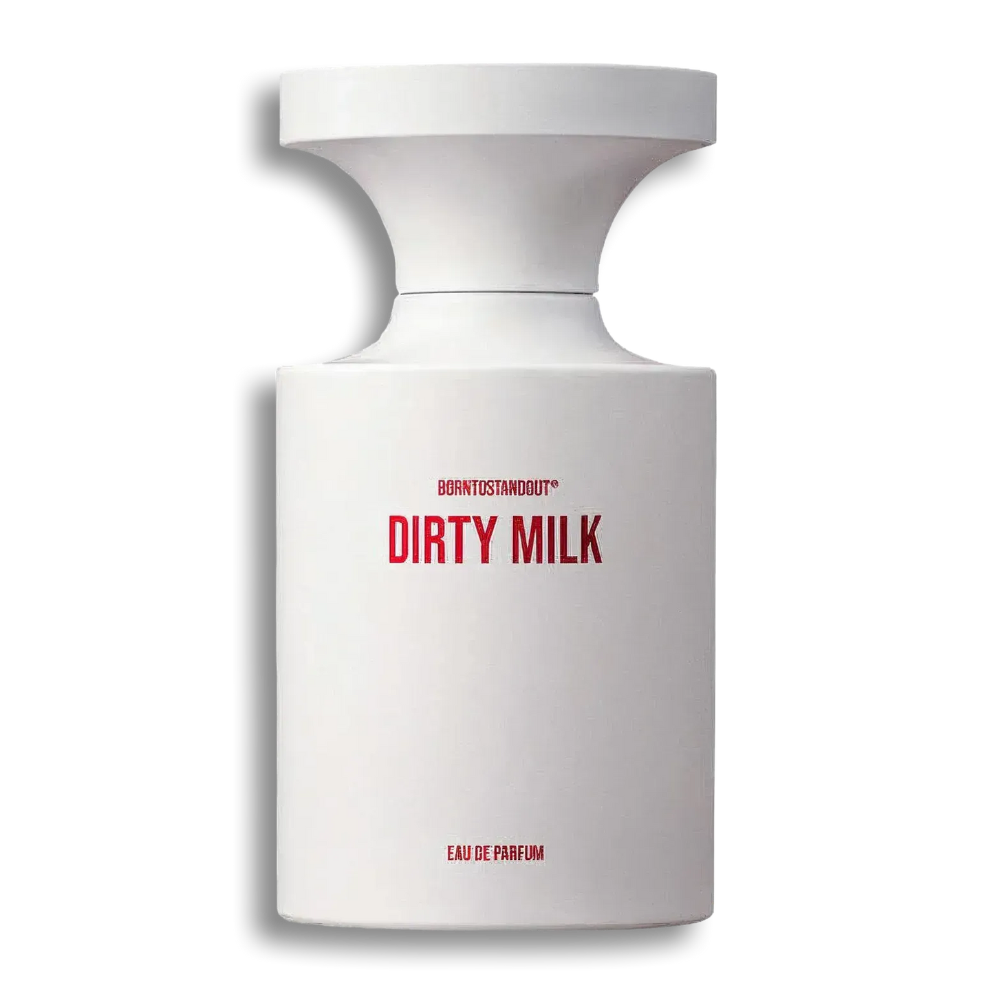 Product shot of Dirty Milk by Borntostandout