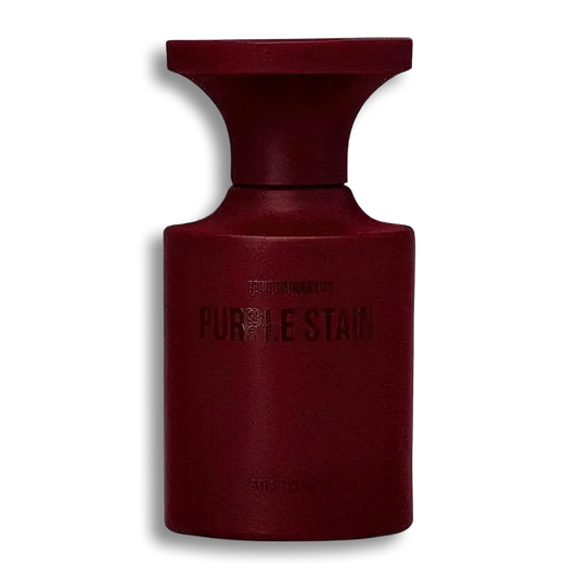 Product shot of Purple Stain by Borntostandout