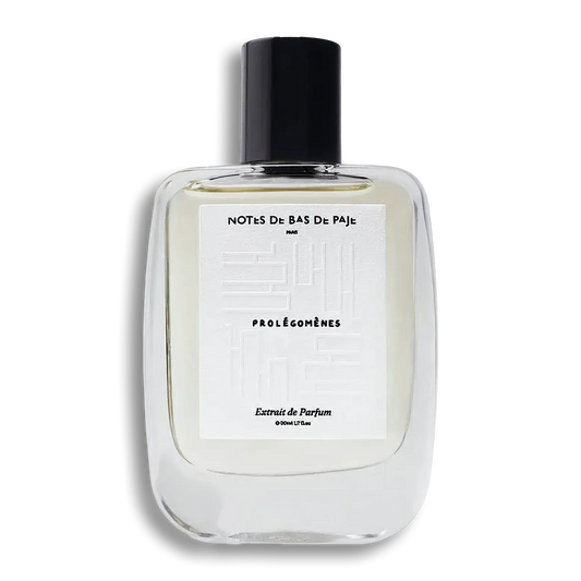 Product shot of Prolégomènes by Notes de Bas de Paje