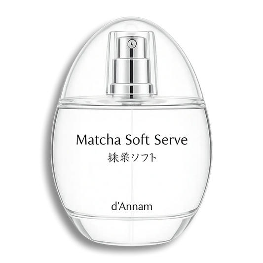 Product shot of Matcha Soft Serve by d'Annam