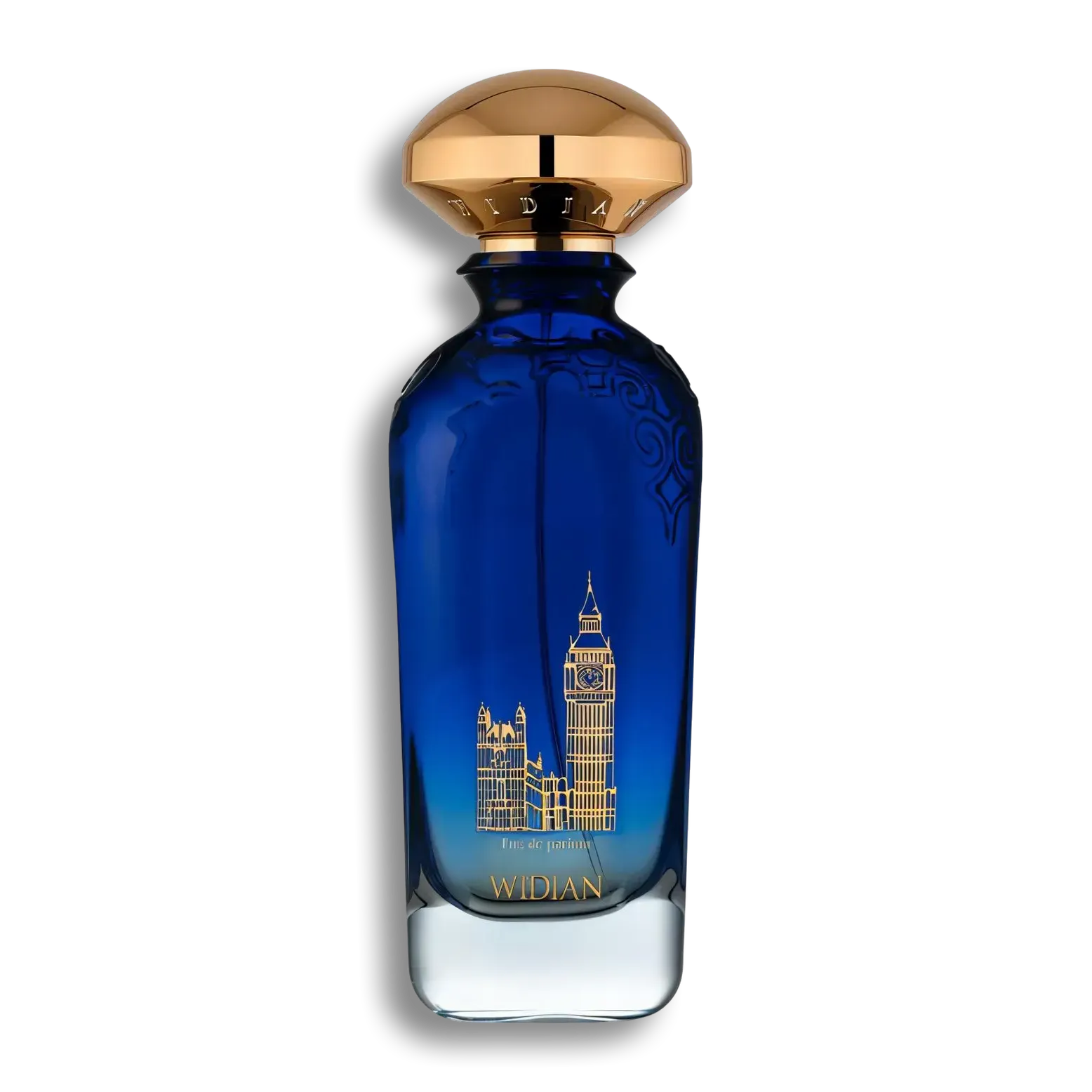 Product shot of London Eau de Parfum by Widian