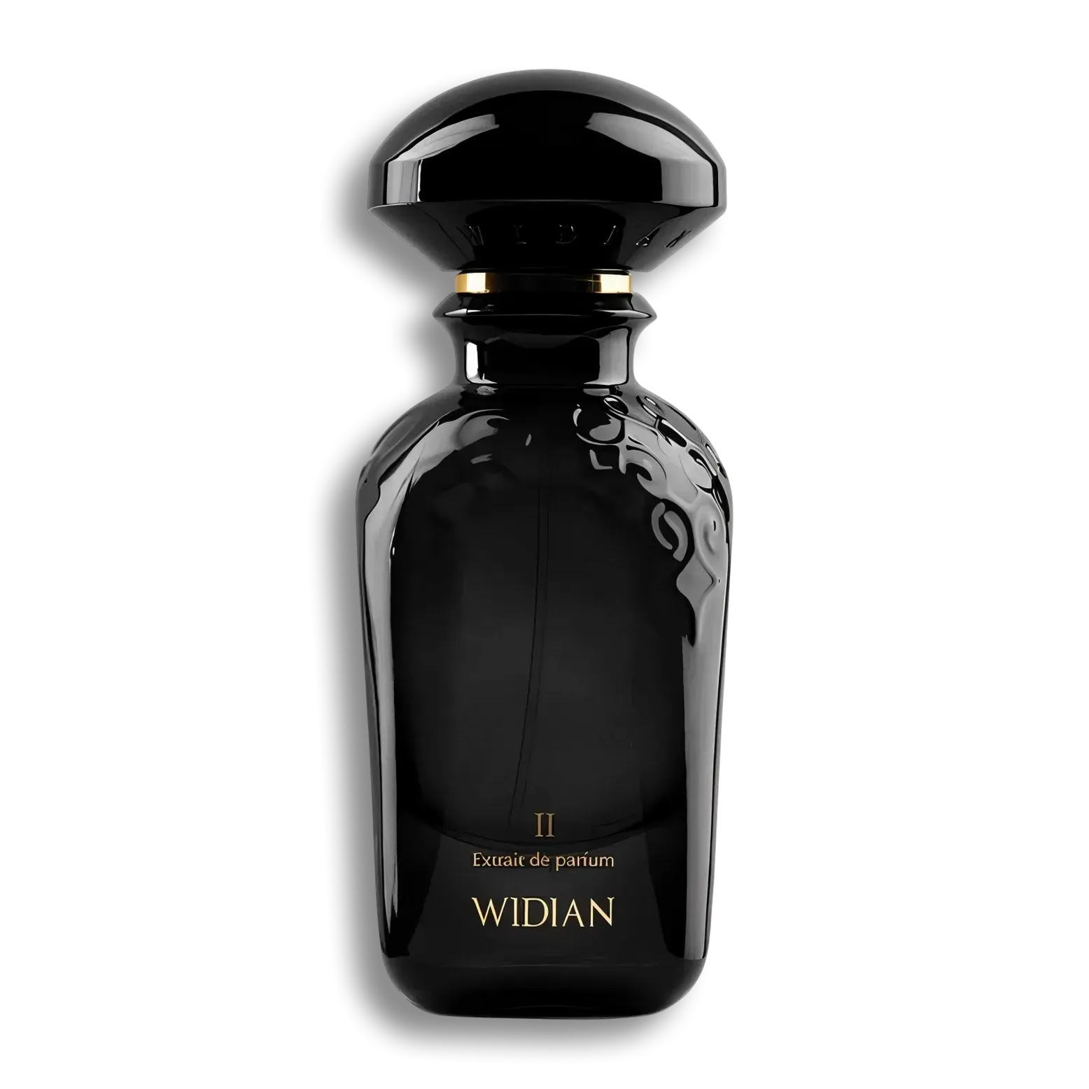 Product shot of Black II Eau de Parfum by Widian