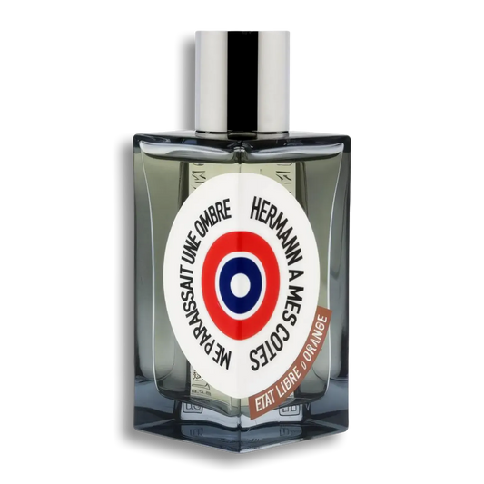 Product shot of Hermann à mes Côtés me Paraissait une Ombre by Etat Libre D'Orange